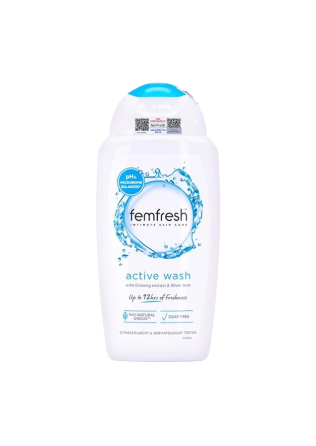 DUNG DỊCH VỆ SINH FEMFRESH ACTIVE WASH (MÀU XANH)