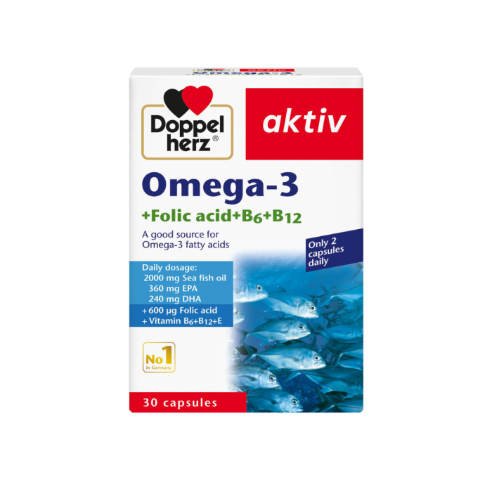 DẦU CÁ OMEGA 3 DOPPEL HERZ (30 VIÊN)