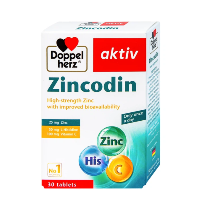 ZINCODIN DOPPEL HERZ (30 VIÊN)