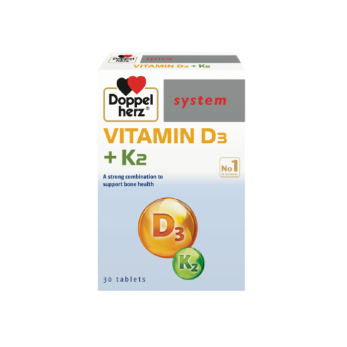 VITAMIN D3+K2 DOPPEL HERZ (30 VIÊN)