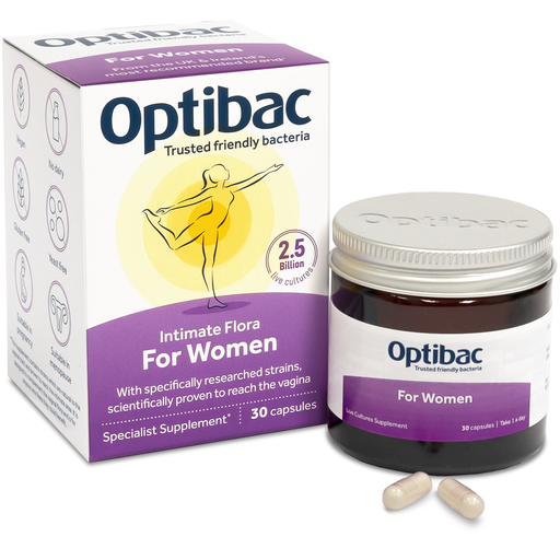 MEN VI SINH OPTIBAC FOR WOMEN (LỌ 30 VIÊN)