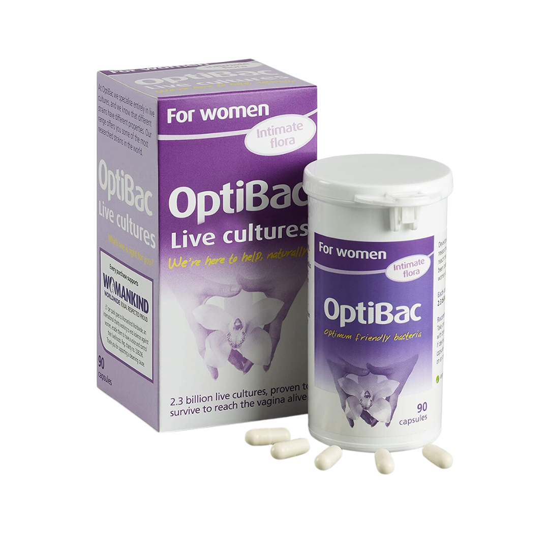 MEN VI SINH OPTIBAC FOR WOMEN (LỌ 90 VIÊN)